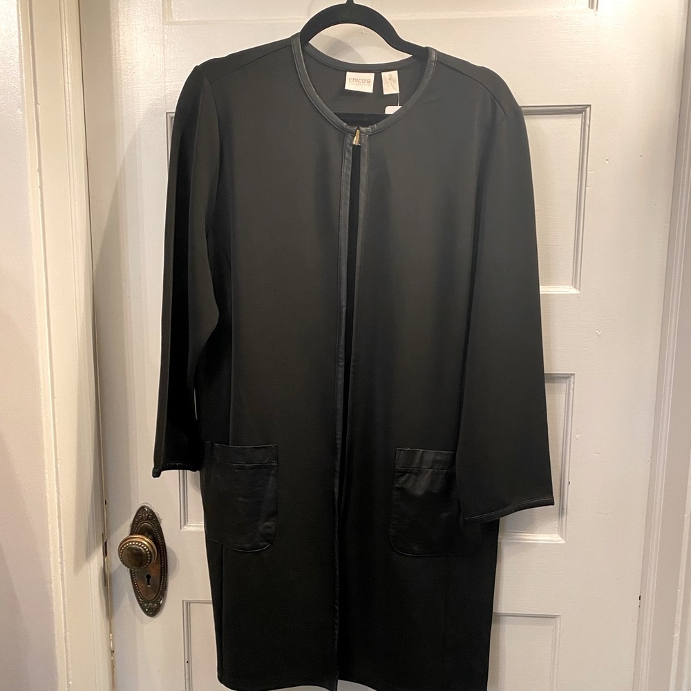 Chicos size to black Cardigan